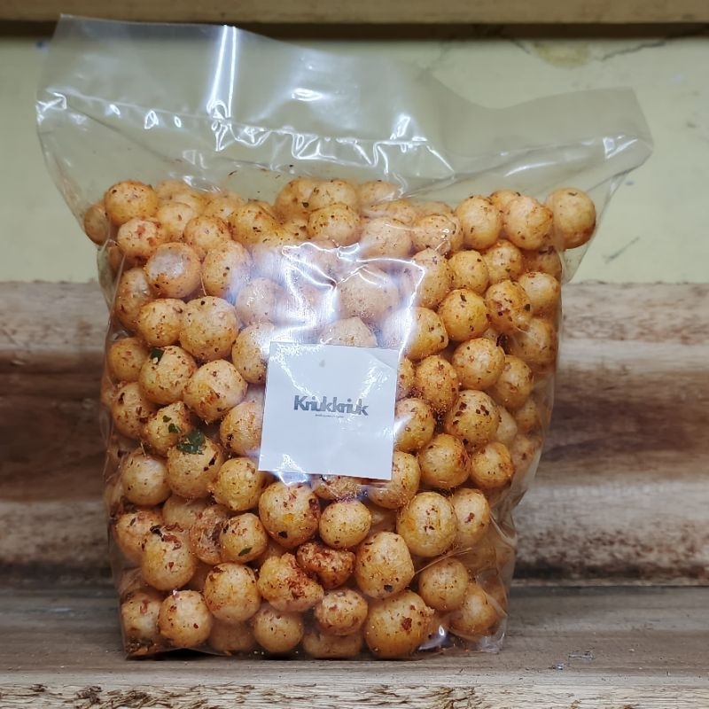 

500gr CIMOL KERING EXTRA DAUN JERUK PEDAS DAN GURIH makanan ringan cemilan