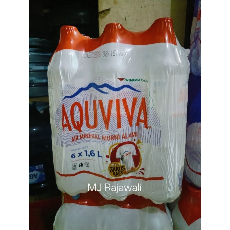 

Air Mineral Aquviva Botol kemasan 1.6 liter