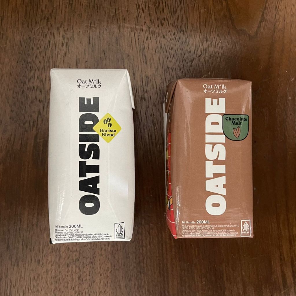 

Oatside 200ml - oat milk mini straw - sedotan - sameday / instant only
