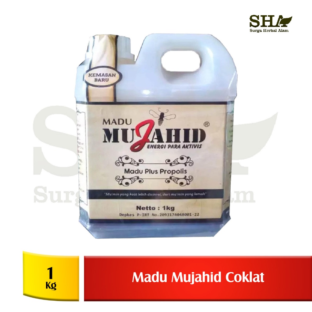 

Mujahid - Madu Plus Propolis Mujahid ORIGINAL isi 1 Kg