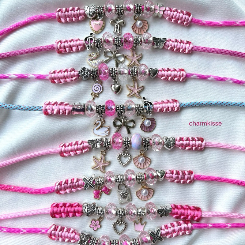 [RESTOCK] Paracord Bracelet | Gelang Paracord Pandora | Gelang Manik | Gelang Aesthetic | Gelang Par