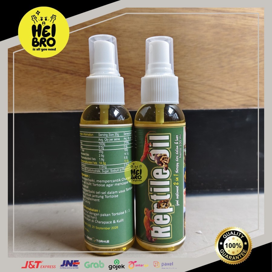 Reptile Oil - Vitamin Kura - Vitamin Reptile - Supplement Kura