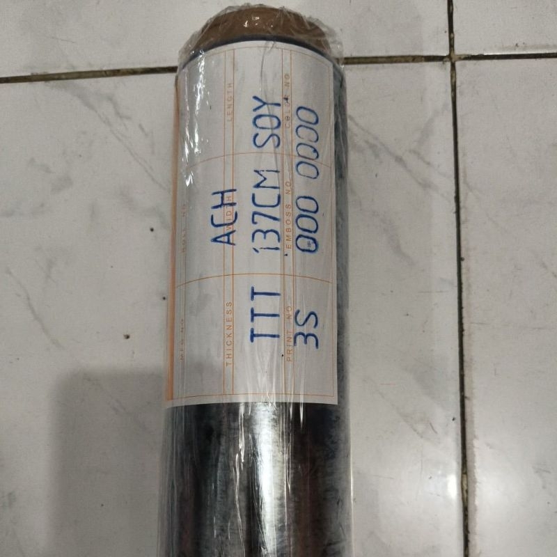

Mika Plastik Unica Rol, Lebar 137 cm, Tebal 0.05mm (TTT) - 3S