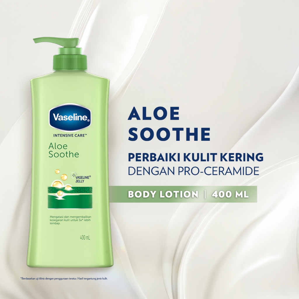 Vaseline Lotion Intensive Care Aloe Soothe 400ml