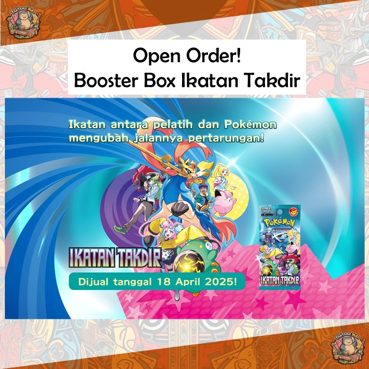 Pokemon Ikatan Takdir Booster Box TCG Indonesia SV9S TCG POKEMON INDONESIA / KARTU POKEMON INDONESIA