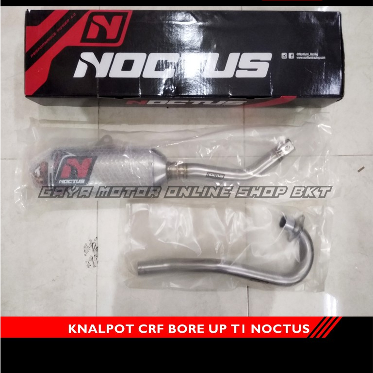 Knalpot Norifumi Original NOCTUS T1 CRF Kompetisi Bore Up