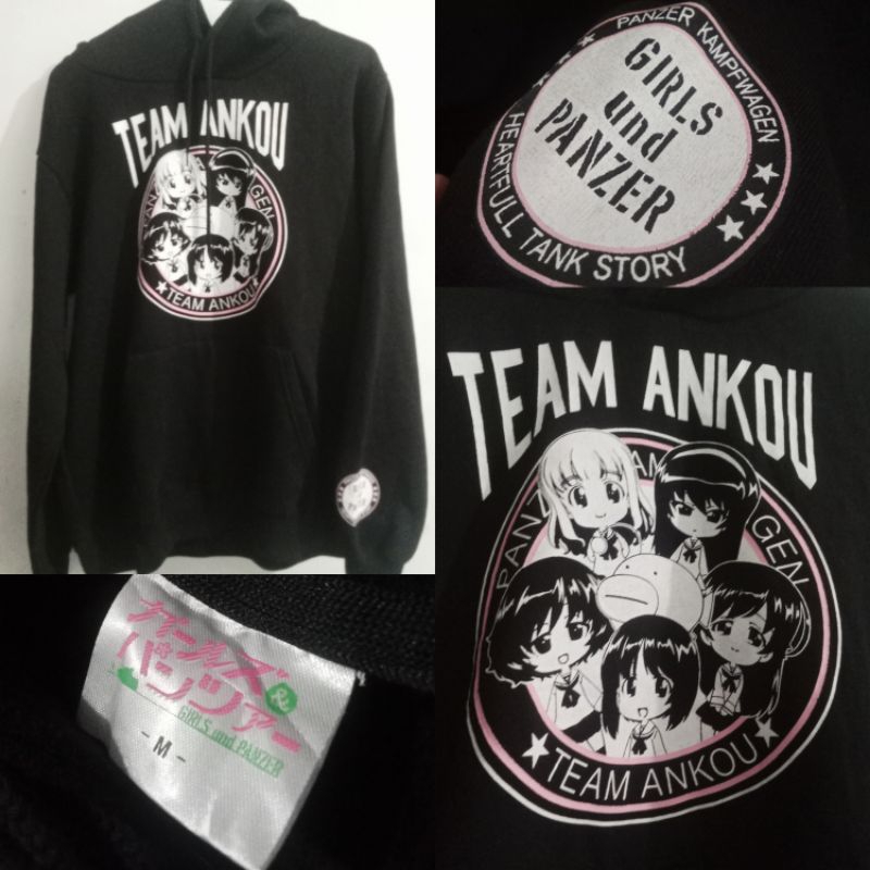 girls und panzer hoodie official Project merchandise
