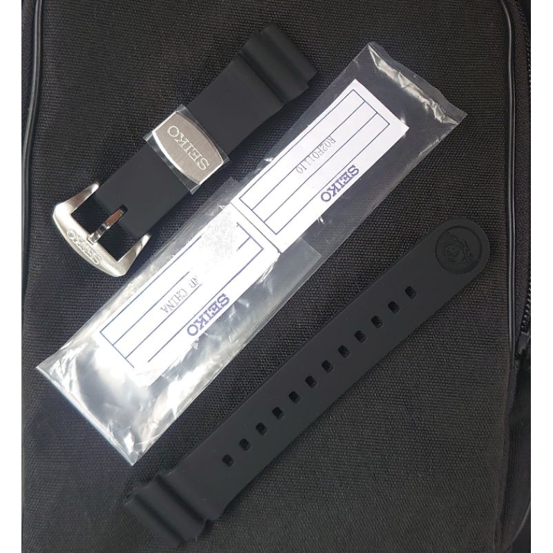 Strap Seiko Prospex Diver 22mm R02F011J0 Rubber Karet Silicon Original