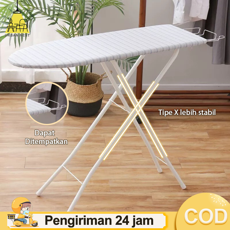 COD Meja Setrika Meja setrika Duduk Meja Setrika Lipat Besi Serbaguna Meja Setrika Lipat Besi  Meja 