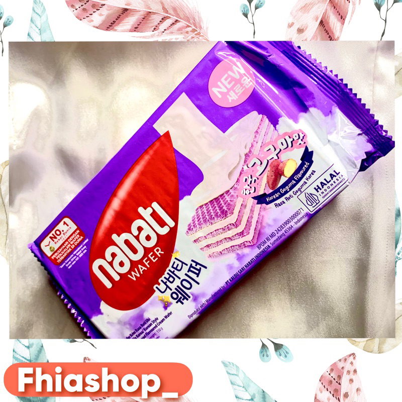 

[NABATI] Blueberry Wafer Nabati