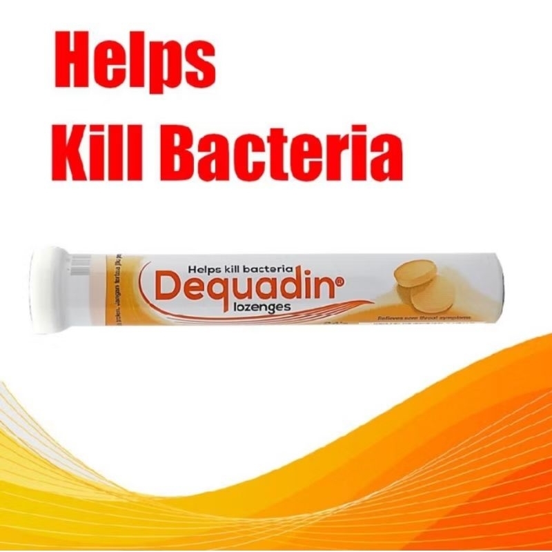 

DEQUADIN LOZENGES 0,25mg 24