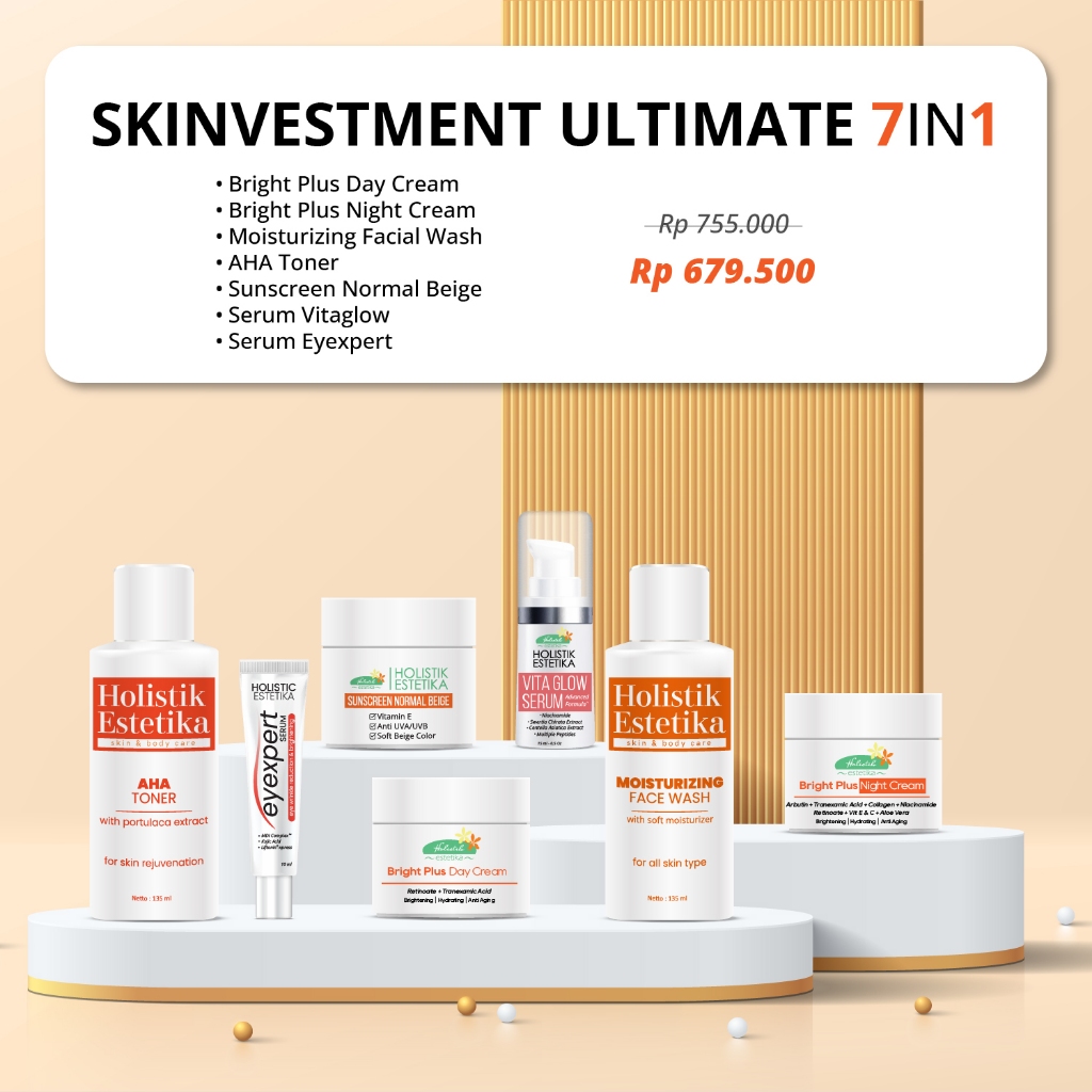 Combo Skinvestment Holistik Estetika