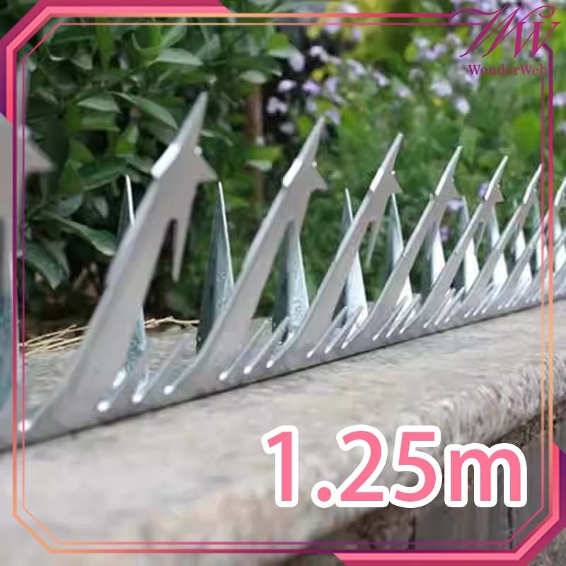 125cm Kawat Wall Spike Anti Maling Duri Tembok Anti Maling Logam Kawat Duri Pagar Untuk Anti Maling