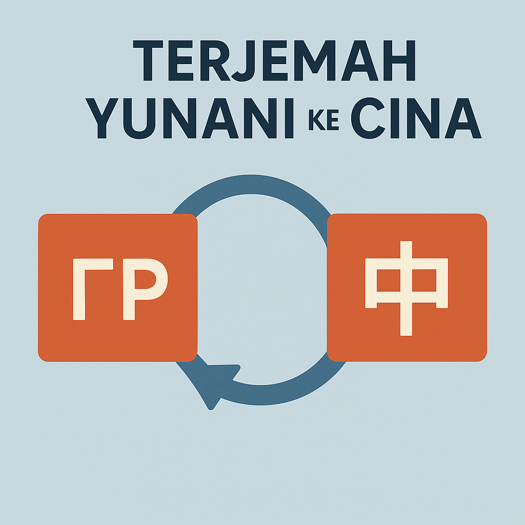 

(PID045) Terjemah Yunani ke Cina