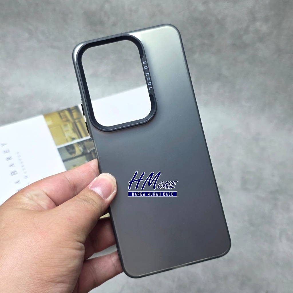 Case Vivo Y29 4G Case IMD Hybrid Plate Hologram Case Black Vivo Y29 4G