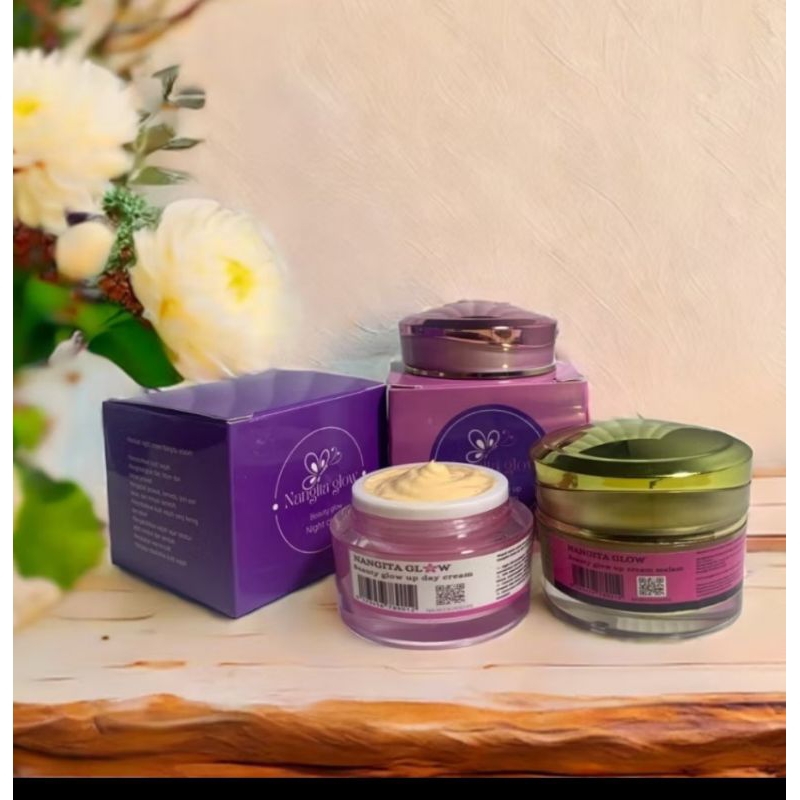 Paket Cream Flek Siang Malam Nangita Glow