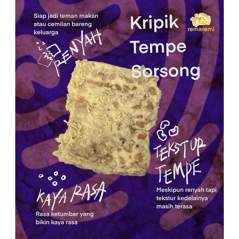 

Kripik Tempe Sorsong