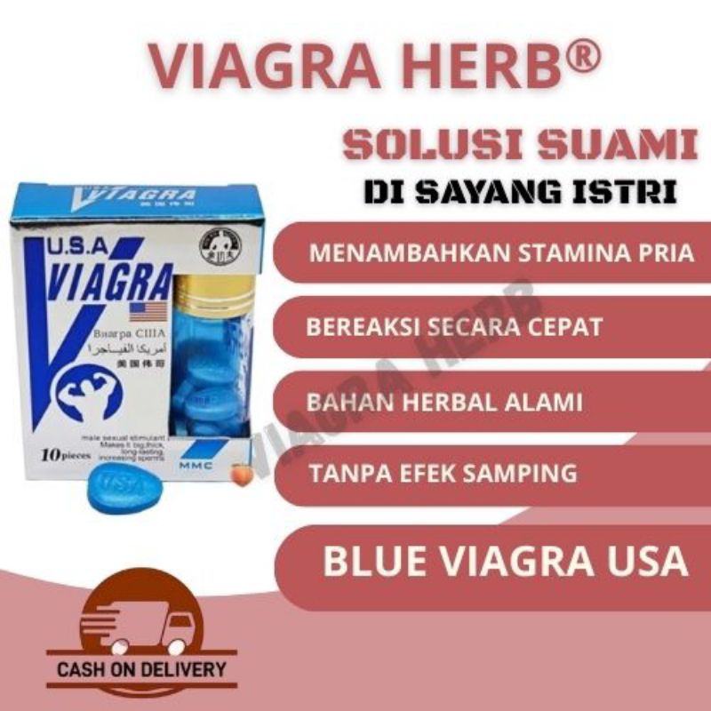 VIAGRA MMC BLUE USA ® OBAT STAMINA PRIA AMAN TANPA EFEK SAMPING