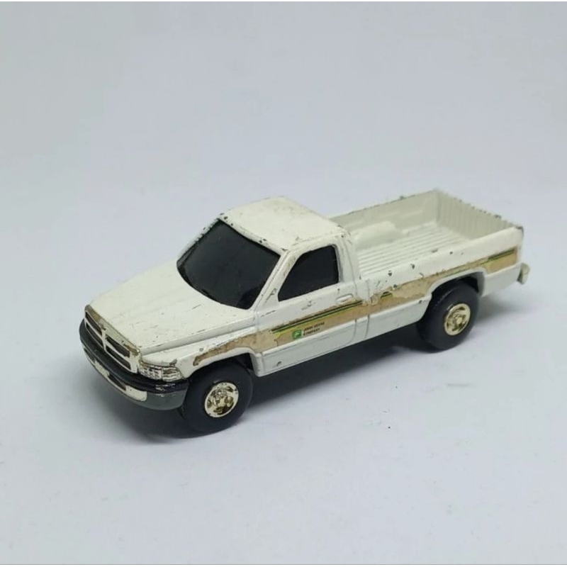 ertl dodge ram 1500 john deere loose diecast 1/64 (t)