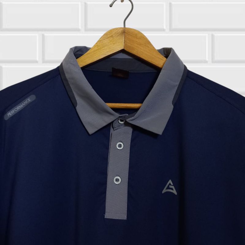 (DR.39) AIAS GOLF kaos kerah olahraga , kaos olahraga golf atasan pria