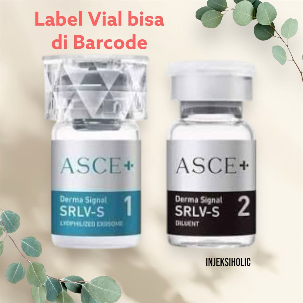 New  ASCE + Exosome skinbooster wajah skin repair Garansi Asli 