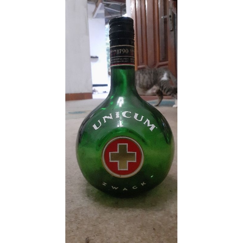 botol kaca bekas/botol koleksi/botol antik 500ml