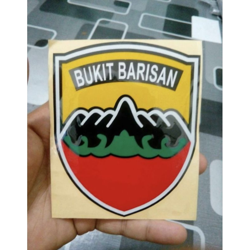 sticker kaca kodam bukit barisan