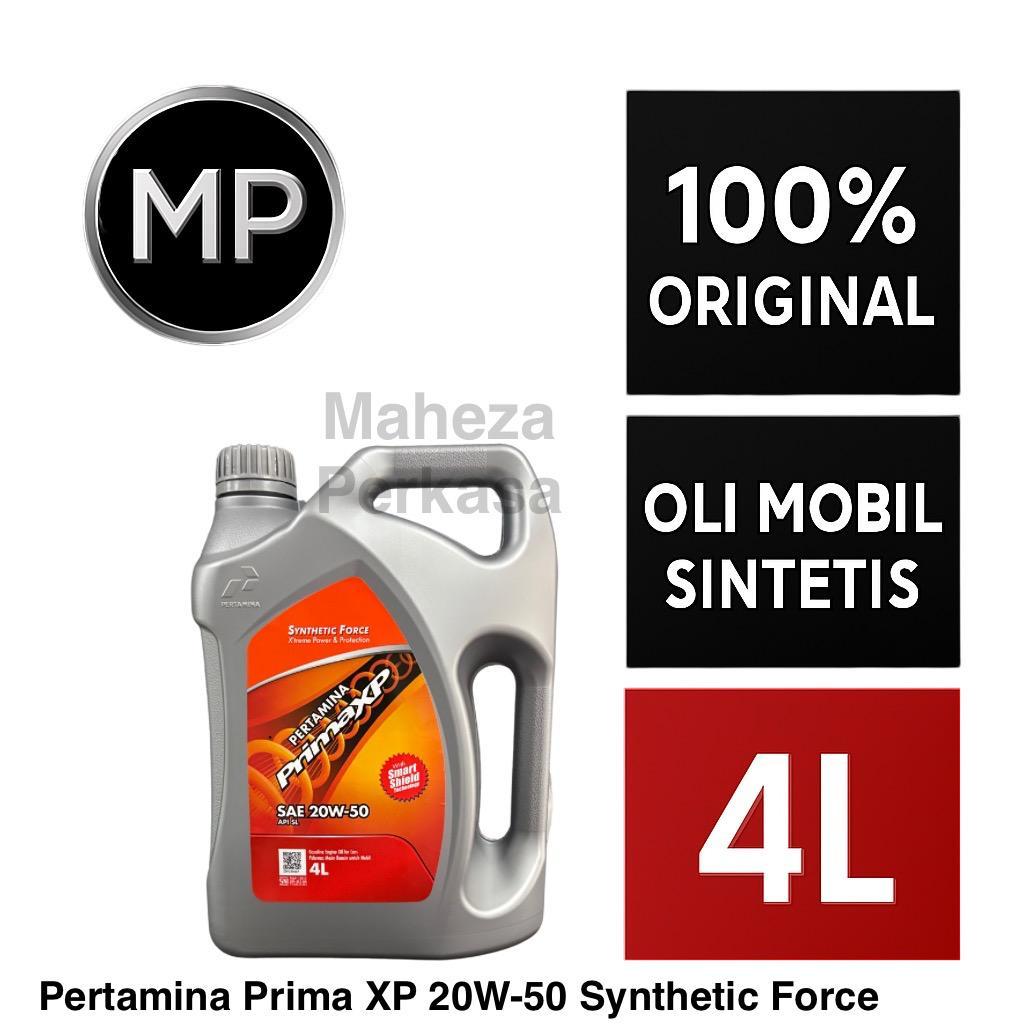 Pertamina Prima XP 20W-50 Synthetic Oil 4L