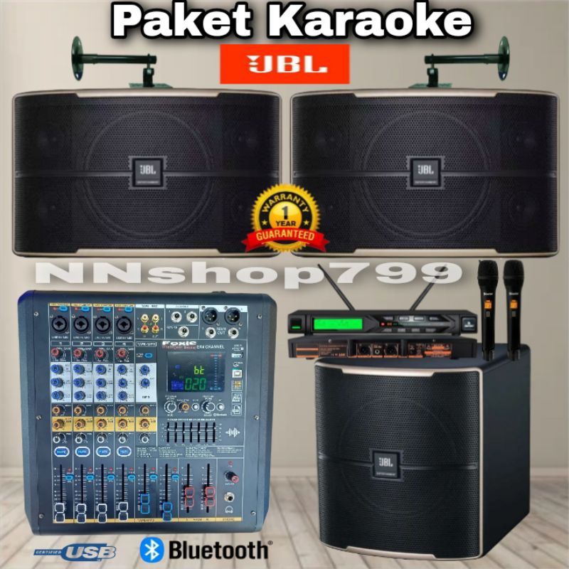 Paket Karaoke JBL / Paket Sound System Karaoke JBL Original JBL