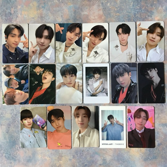 [PART 2] THE BOYZ TBZ SANGYEON OFFICIAL TRADING CARDS MD MERCH THEBZONE ENCORE THEBROAD ZENERATION Z
