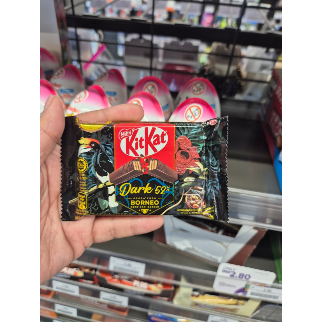 

Kitkat borneo dark chocolate 52% - jastip penang