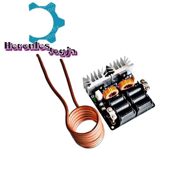 ZVS 1000W 20A Pemanas Induksi DC 12V - 48V Induction Heater