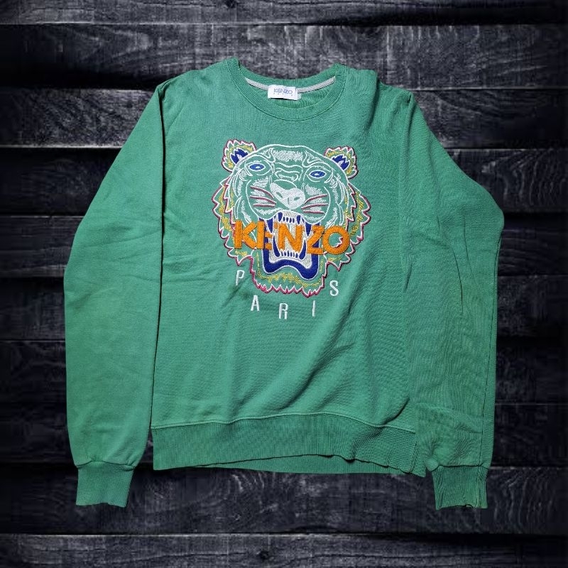 Preloved Jaket Sweateer Crewneck Kenzo