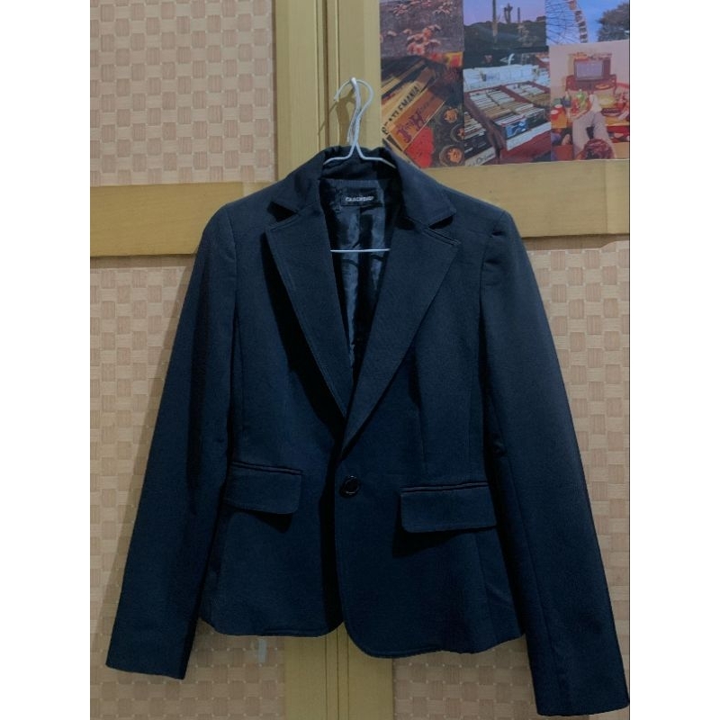 Preloved Jas Blouse Hitam Wanita