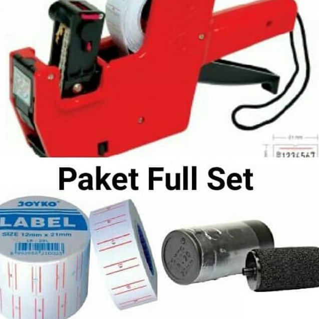 

Big Sale label harga joyko MX 55 M alat label harga 1 baris price labeller paket full set