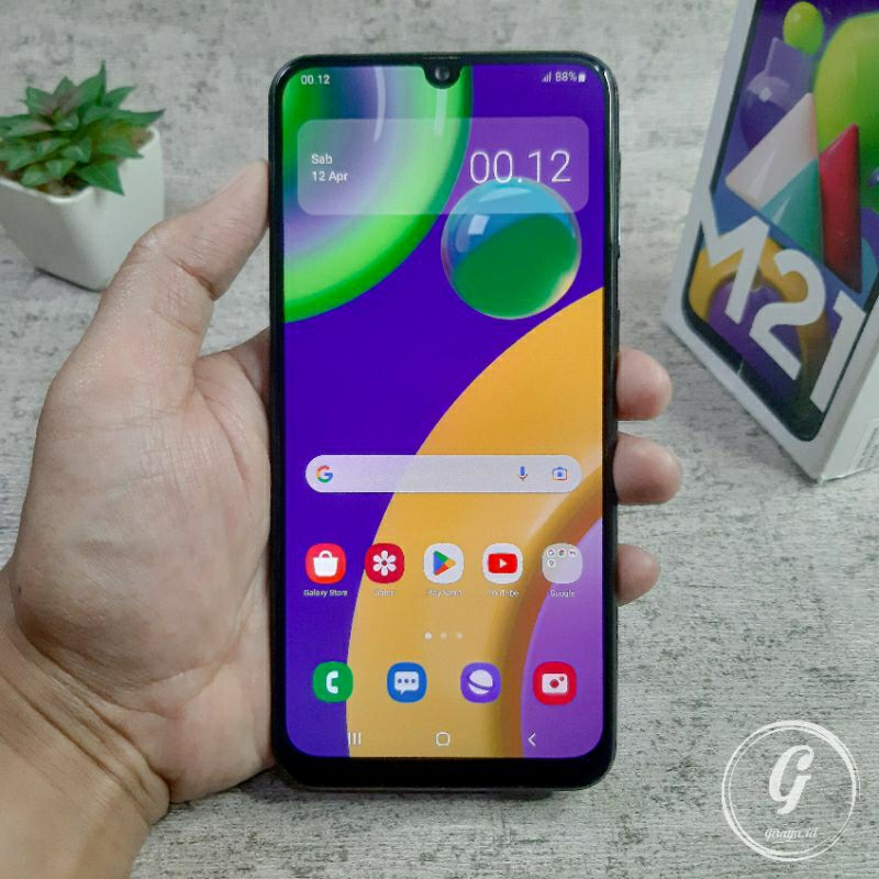 Samsung Galaxy M21 (M215F) 4/64gb Fullset second normal