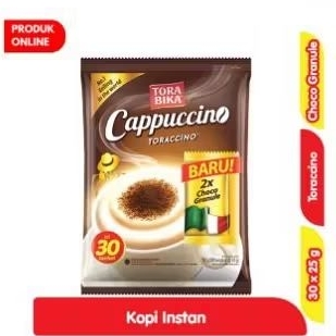 

TORABIKA CAPUCCINO SACHET KOPI INSTAN BUBUK SACHET 30 X 25 GRAM