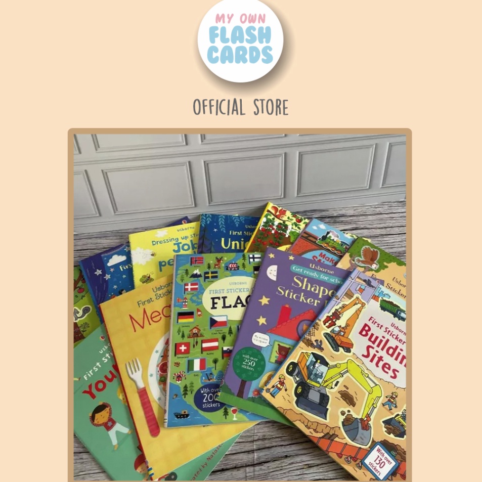 

Miliki Kumpulan Buku Sticker Berbagai Judul Ukuran BESAR 216 x 276 cm Sticker Book Activity Children Education Imported Buku Stiker Anak Edukasi Aktivitas
