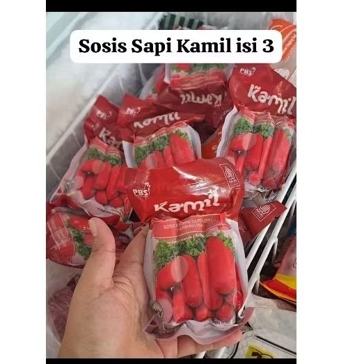 

Sosis Kamil isi 3 pcs