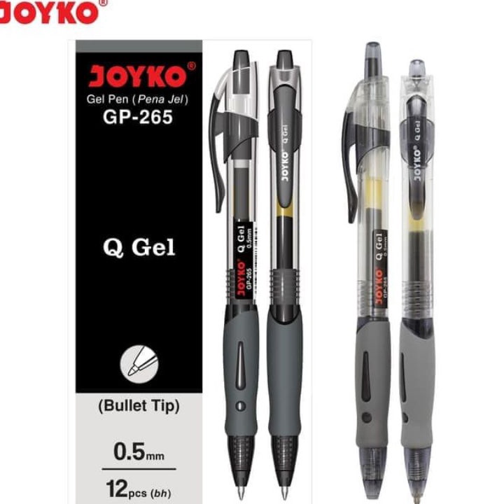

Pulpen Joyko GP 265 QGel 1pak12pcs