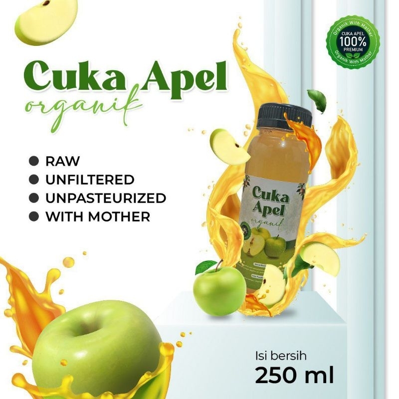 

Cuka Apel Organik