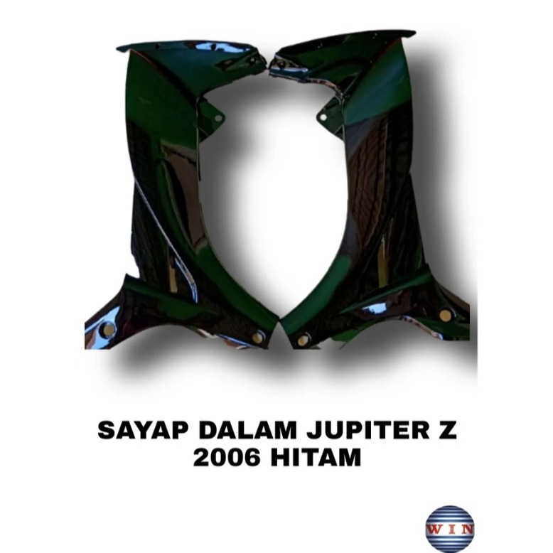 SAYAP DALAM JUPITER Z 2004 - 2006 HITAM / LEGSHIELD DALAM JUPITER Z HITAM