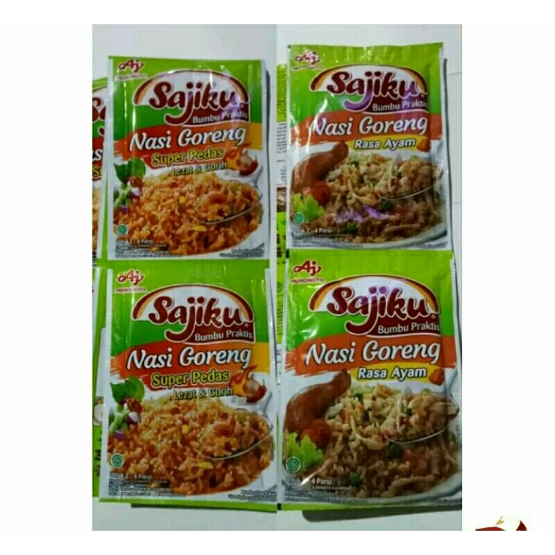 

Sajiku bumbu Nasi goreng 20gr x 10pcs