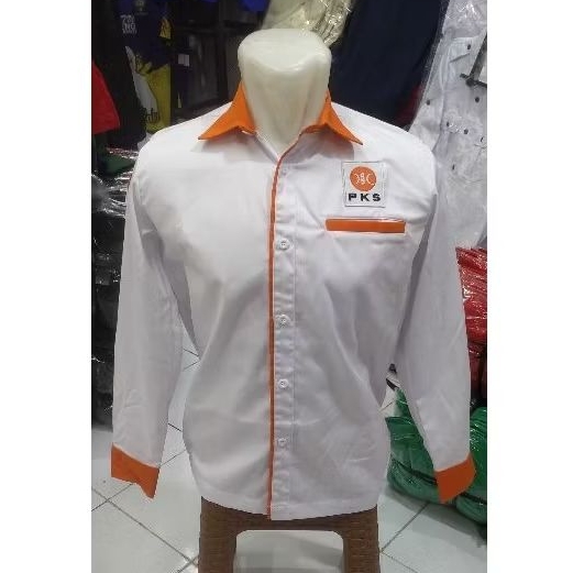 KEMEJA PARTAI PKS LENGAN PANJANG