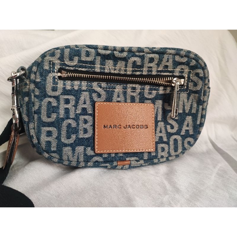Marc Jacobs denim camera bag