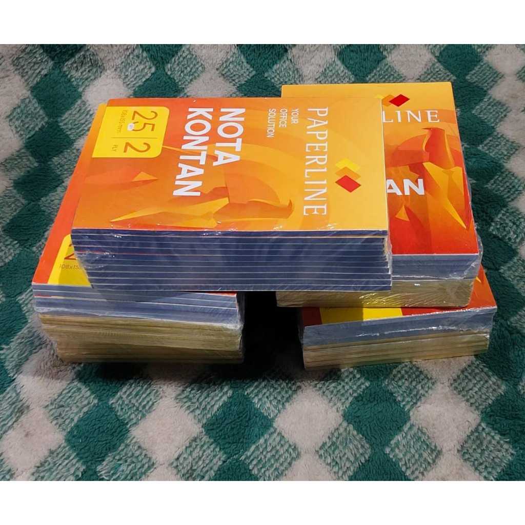 

(3PCS) Buku Nota Kontan KECIL 2 ply PAPERLINE / Nota Kontan Rangkap 2 Kecil (NK K2) HARGA 3PCS
