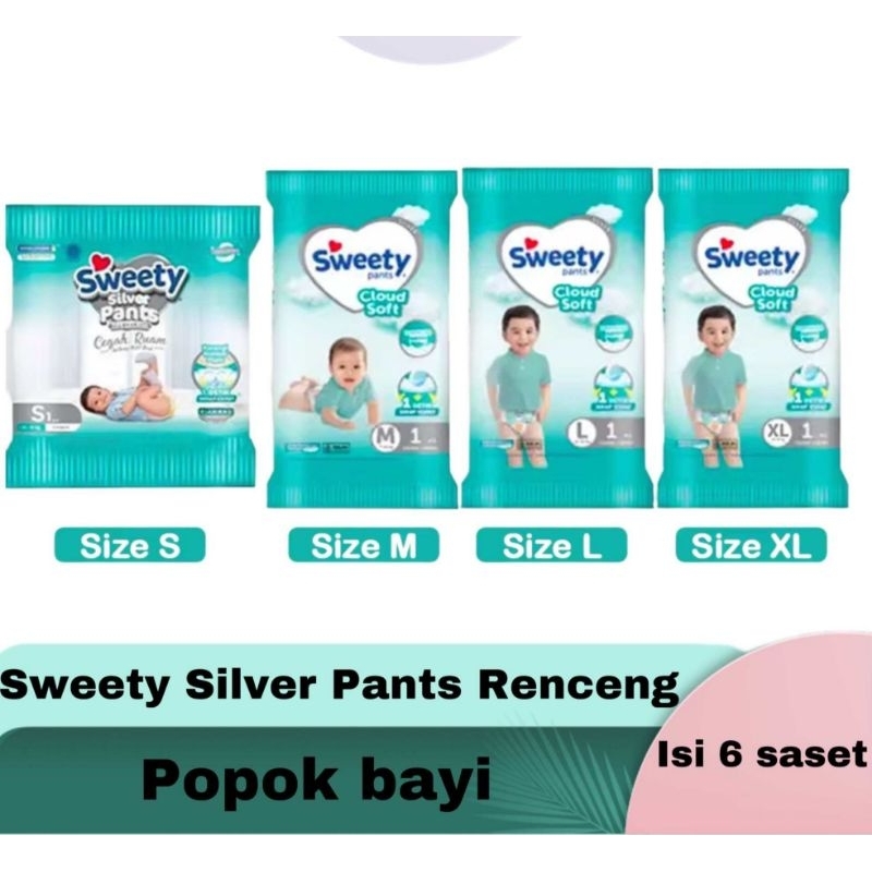 sweety silver renceng