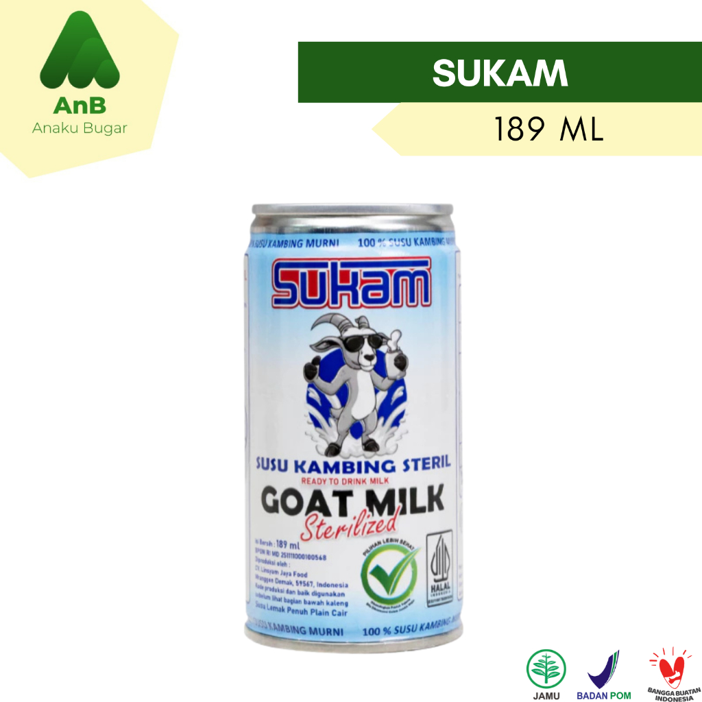 

SUKAM Susu Kambing Steril Murni Bantu Jaga Kesehatan Tulang Dan Sendi