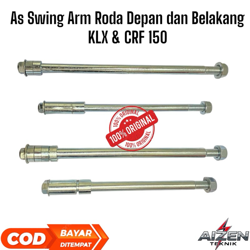 As Swing Arm Roda Depan dan Belakang CRF-150 / CRF 150L /KLX 150L / KLX Supermoto / KLX-150 / KLX BF