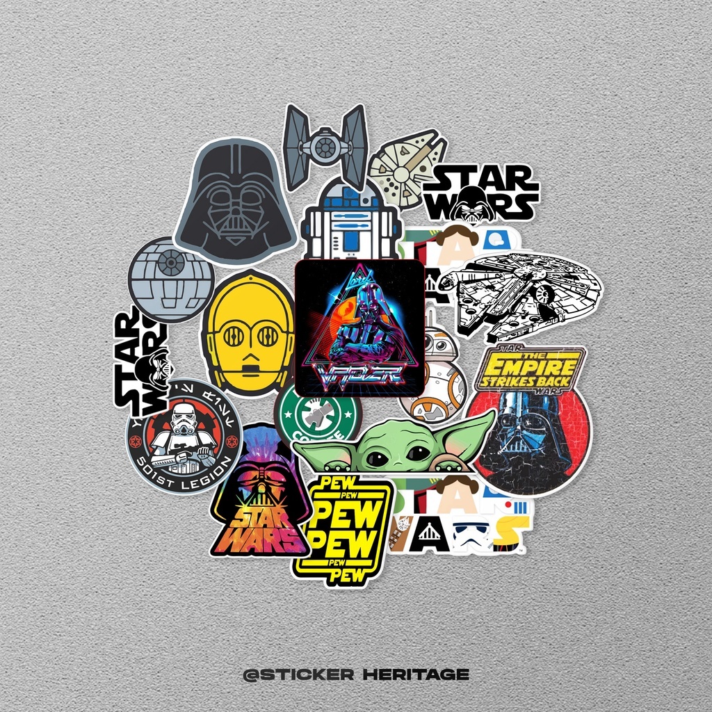 

STICKER STIKER PACK STAR WARS / Sticker Star Wars